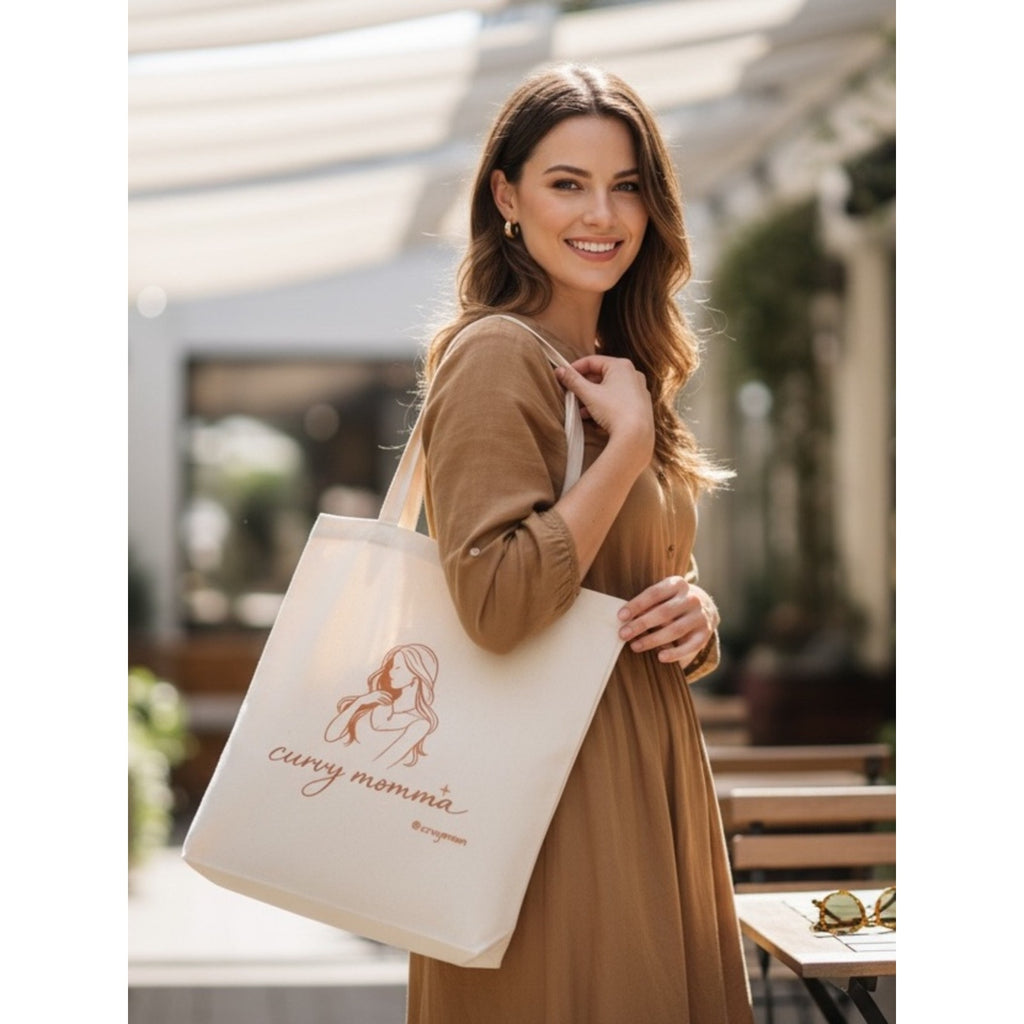 ✨ HANDCRAFTED ONE OF A KIND Carry Confidence. Carry Style. ✨Meet the Curvy Momma Tote 🤎