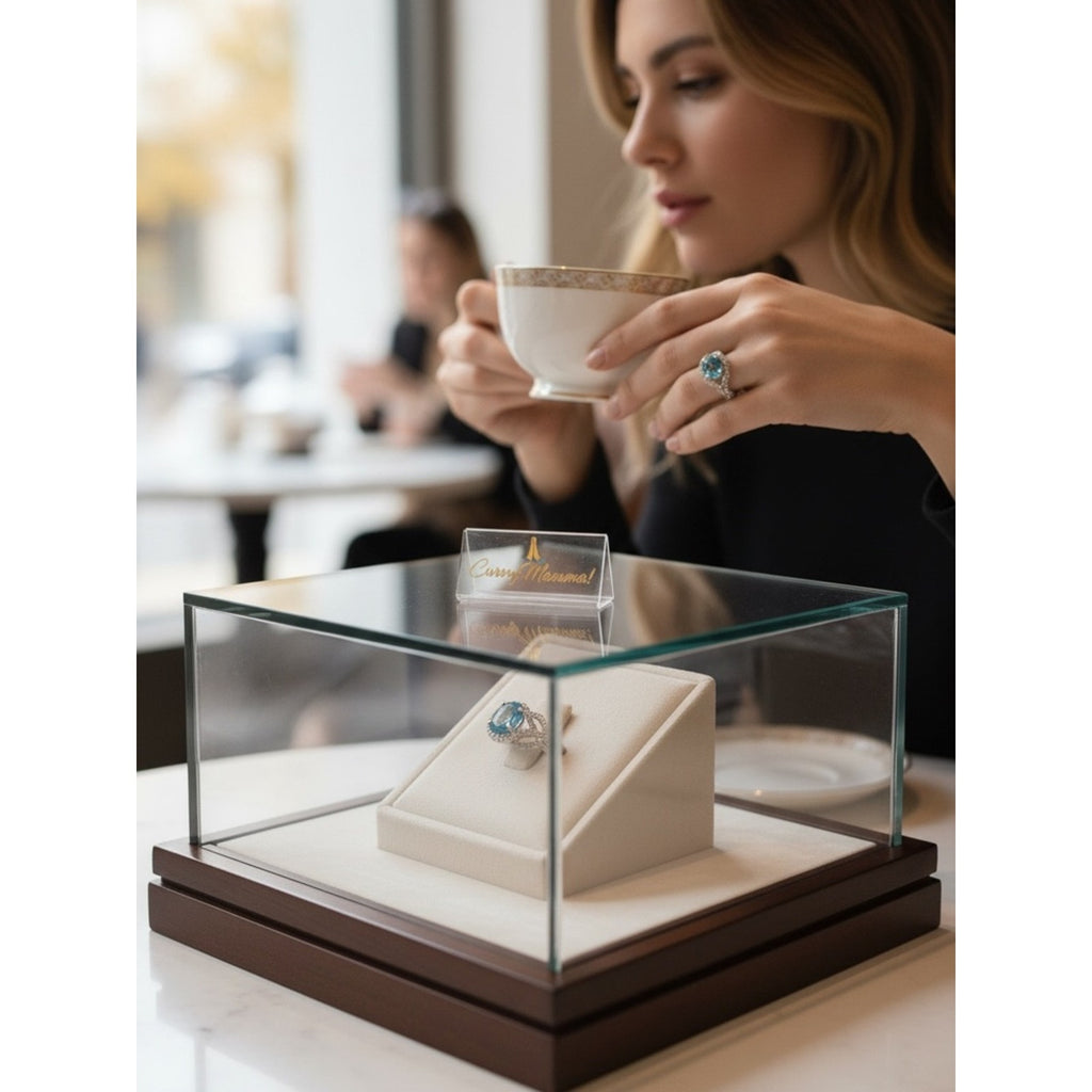 London Blue‎ Topaz 925 Silver Ring