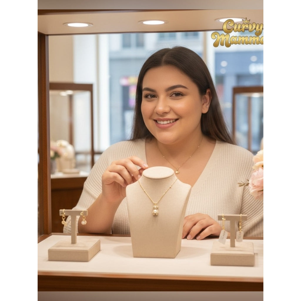 18 k Italian Gold Filled Teddy Bear Pendant Necklace