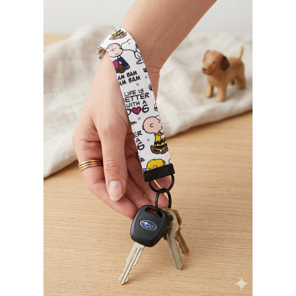 Snoopy Keychain