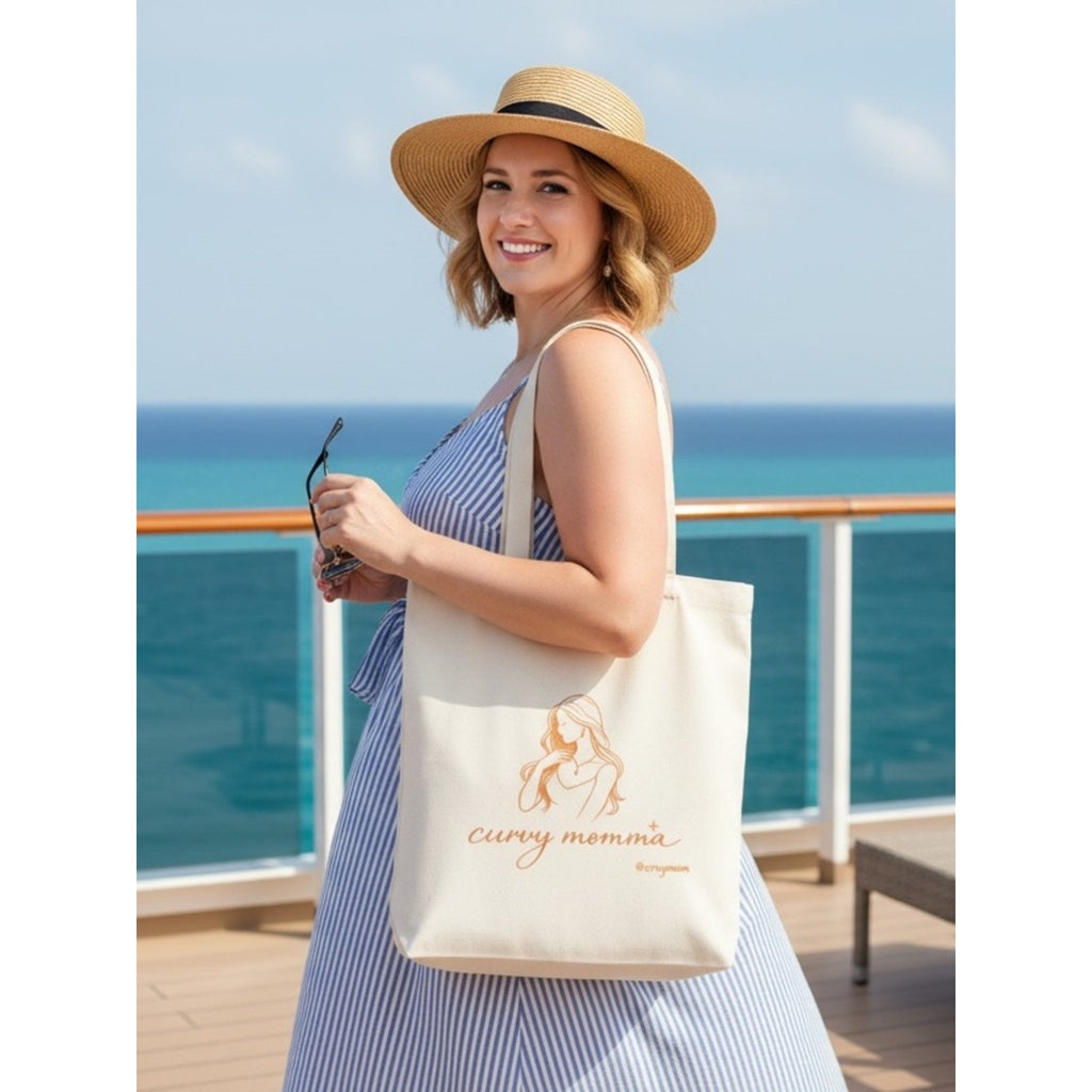 ✨ HANDCRAFTED ONE OF A KIND Carry Confidence. Carry Style. ✨Meet the Curvy Momma Tote 🤎