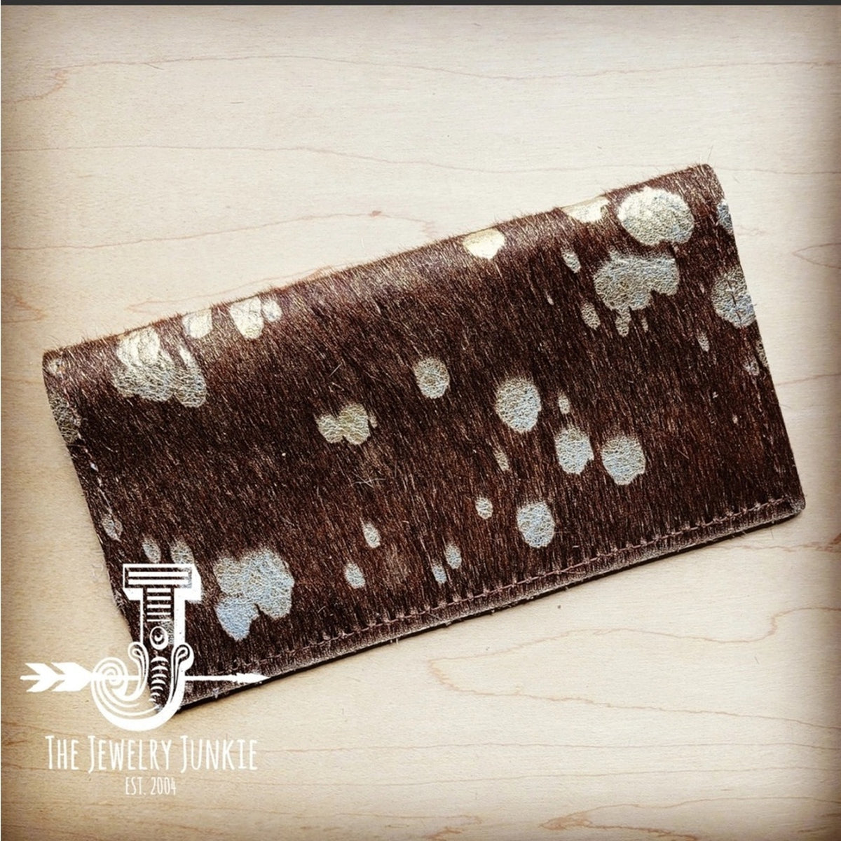 Hand crafted Calf Skin Hair-On Hide Lux Wallet