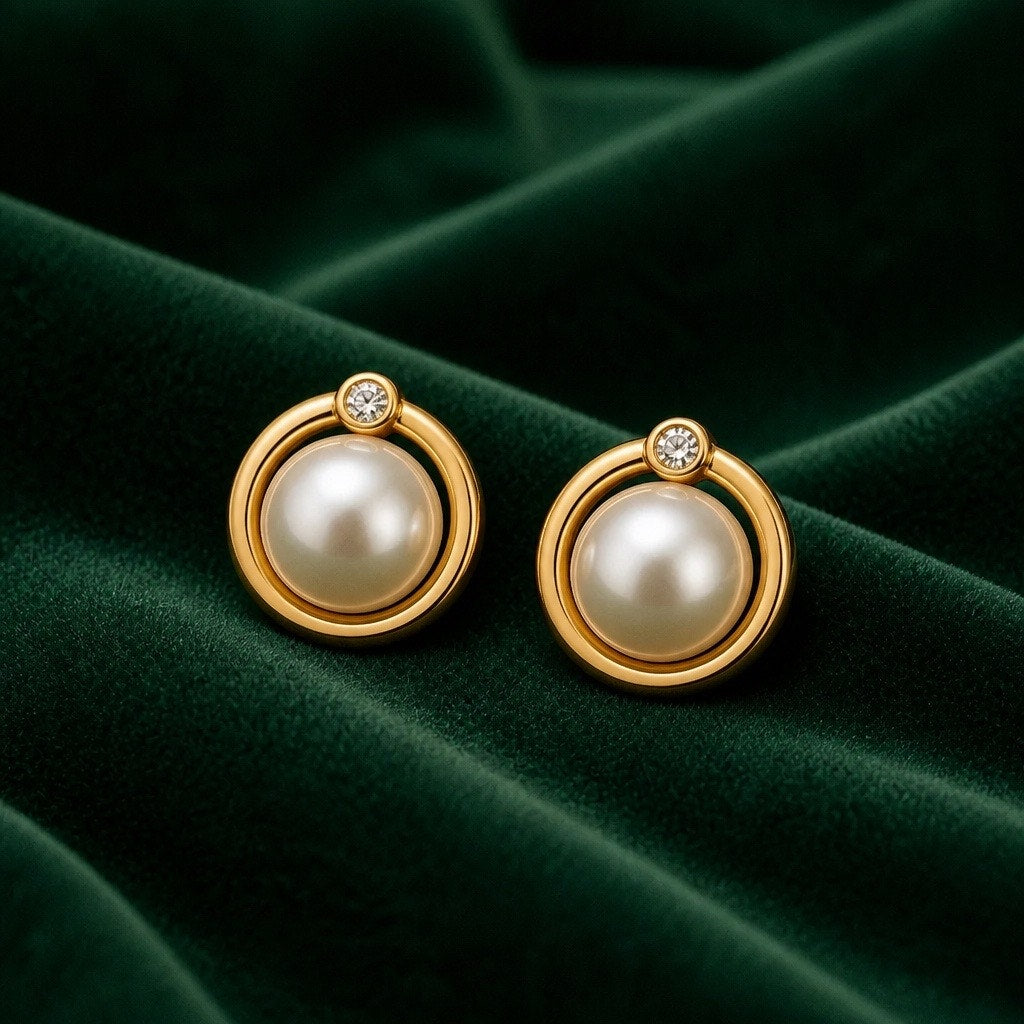 Brigitte Vintage Lucite Pearl Collection — Authentic Signed Emmons 1960s Trio
