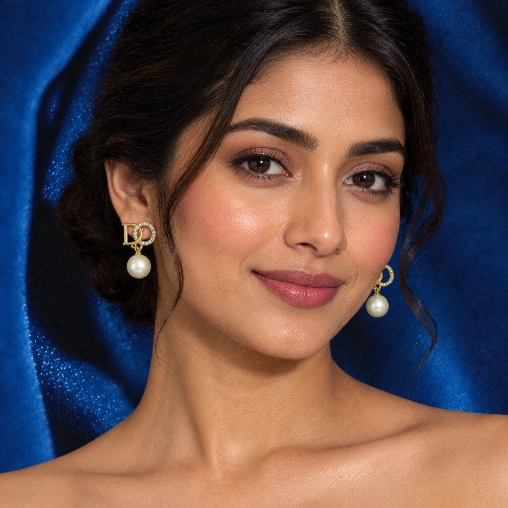 Dainty Pearl Drop Earrings