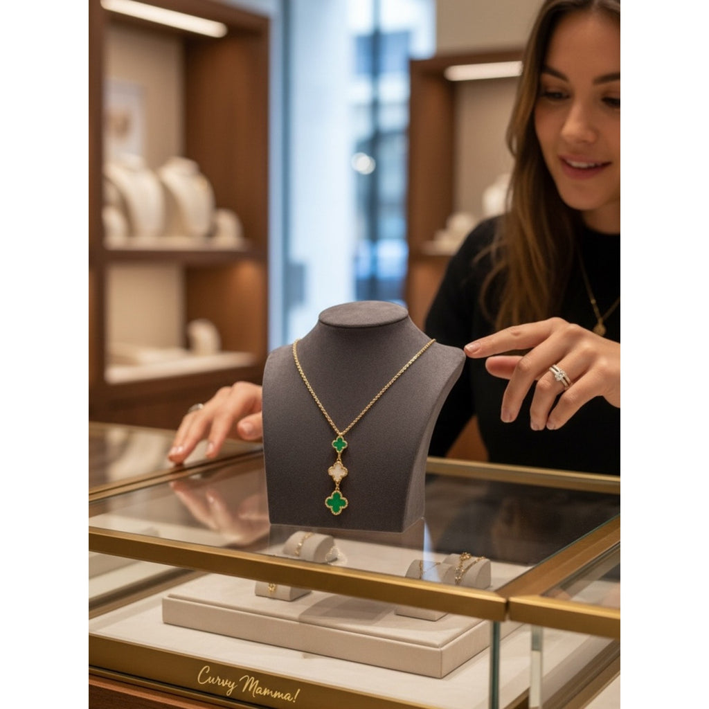 Stainless steel Enamel Necklace
