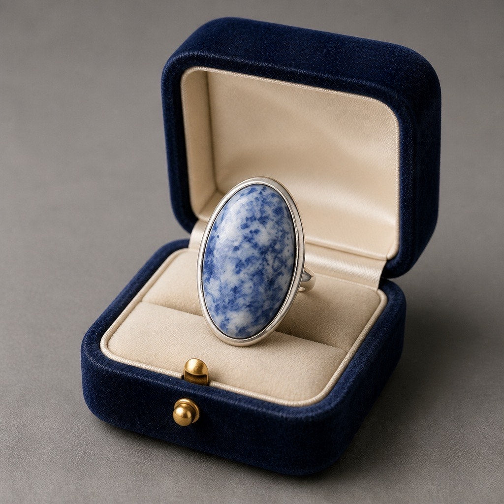 The Denim Denim Cocktail Ring