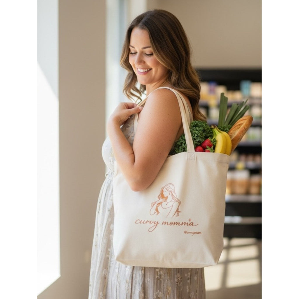 ✨ HANDCRAFTED ONE OF A KIND Carry Confidence. Carry Style. ✨Meet the Curvy Momma Tote 🤎