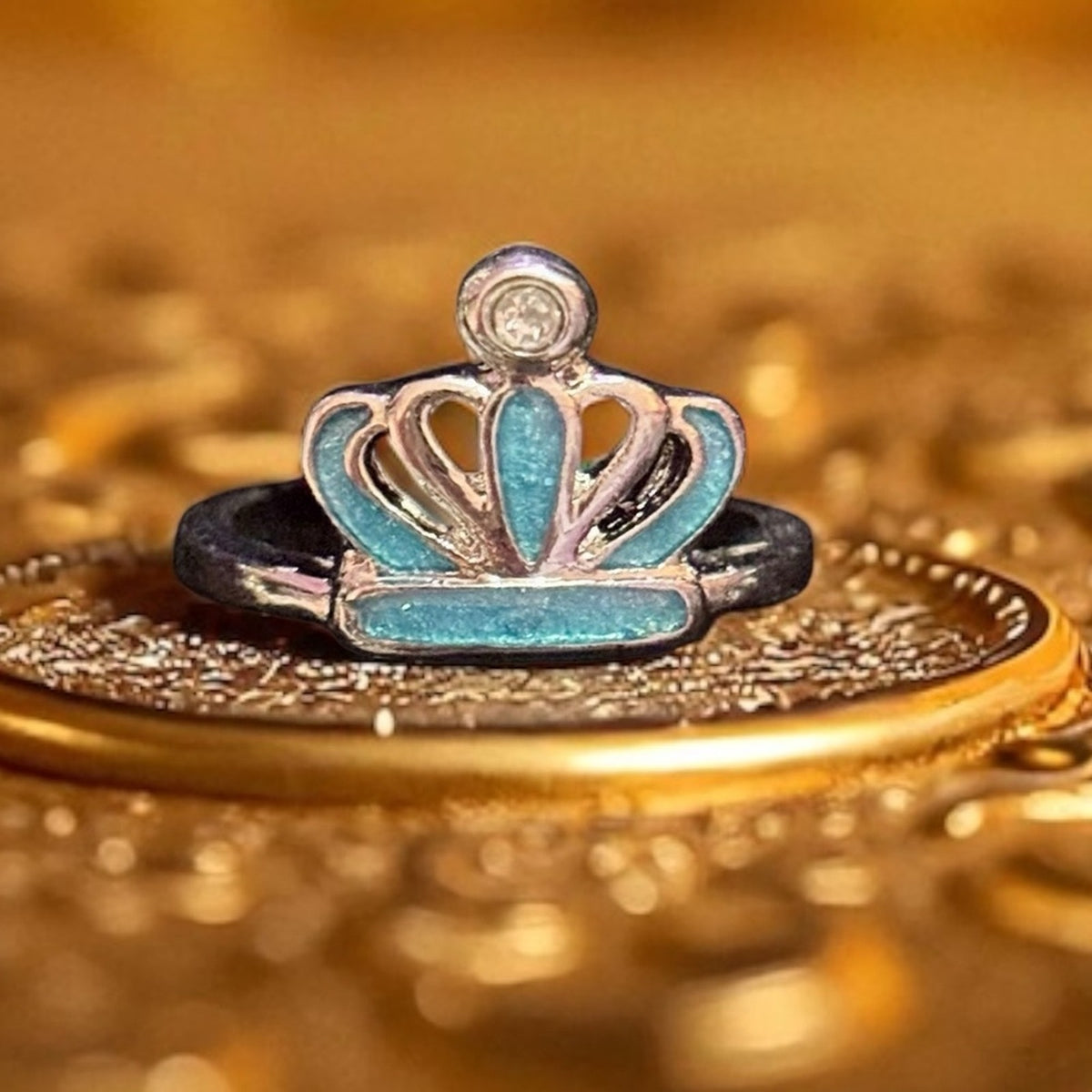 Royal Crown Statement Ring
