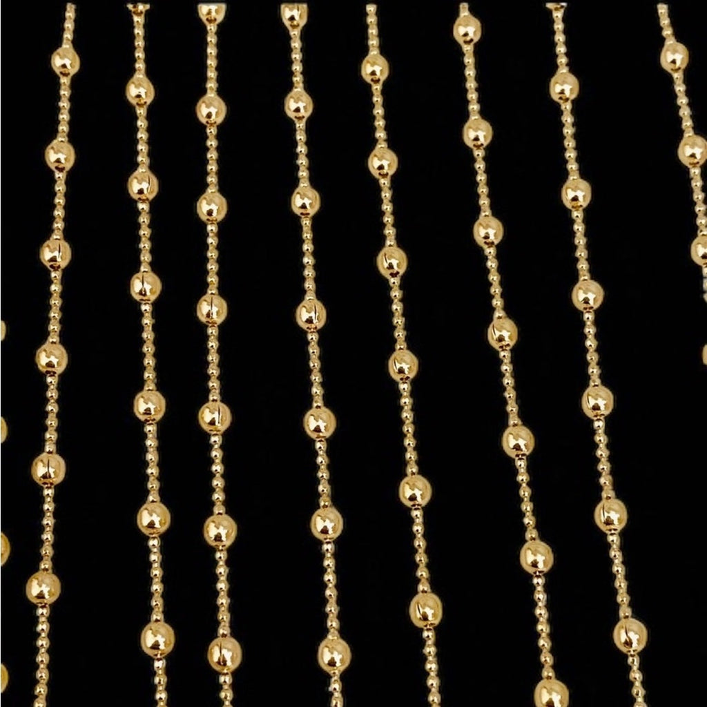 18 k Italian Gold Filled Teddy Bear Pendant Necklace