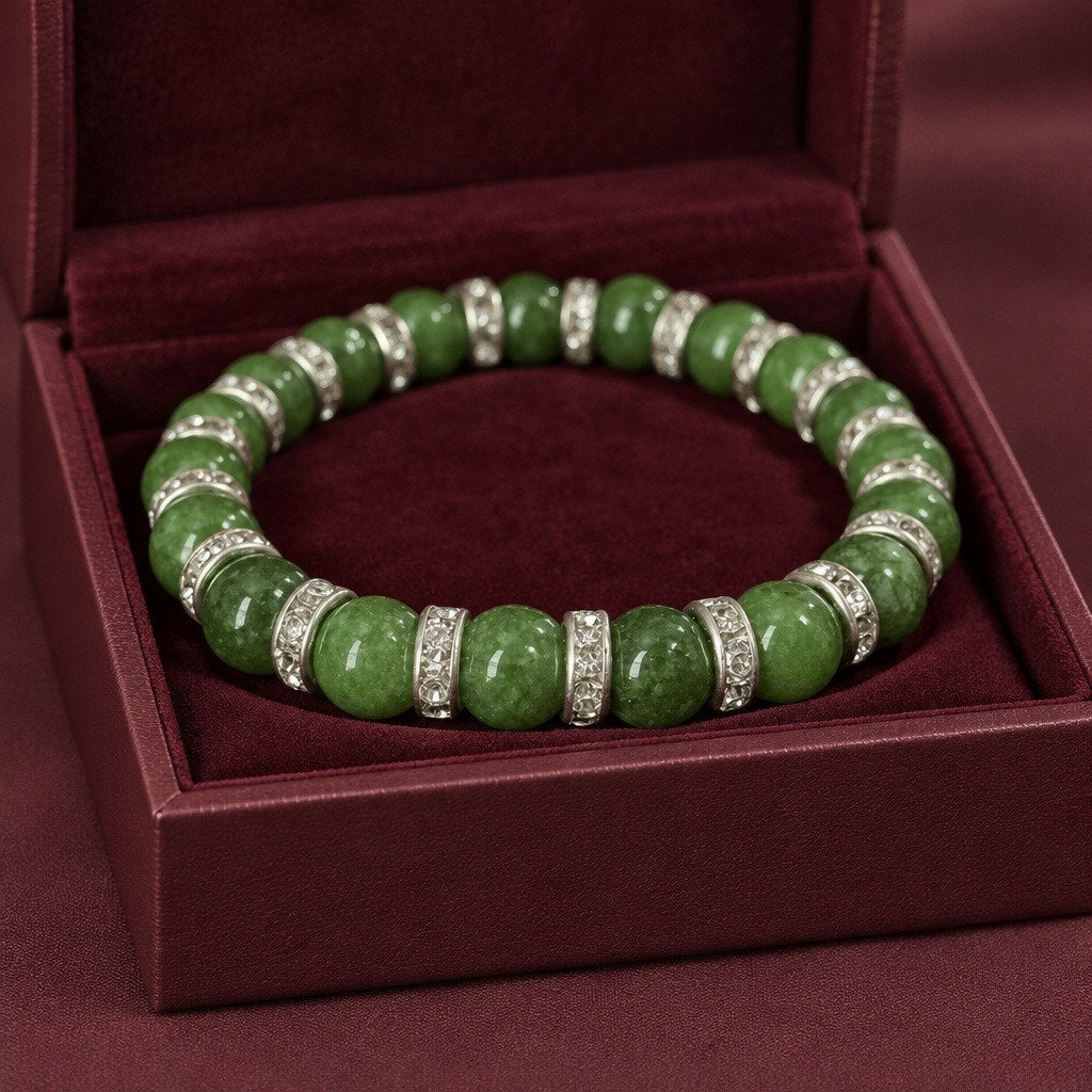 Natural Jade Gemstone Bracelet