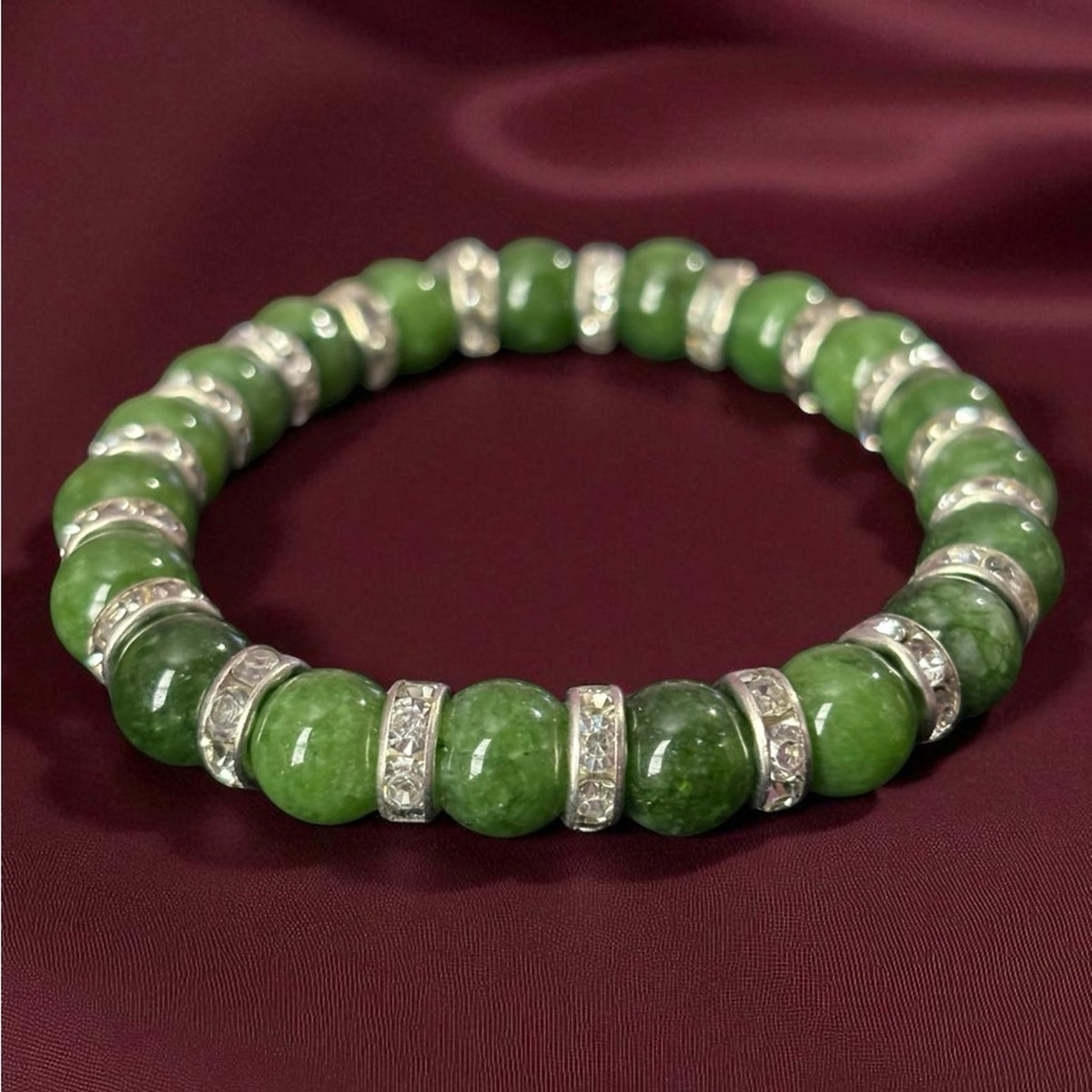 Natural jade Stone Bracelet