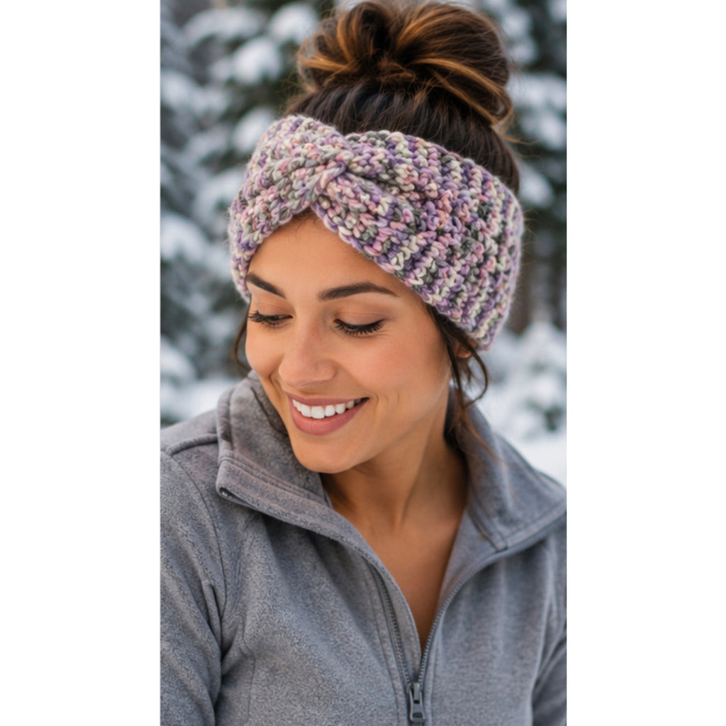 Cozy Winter Crocheted Headband