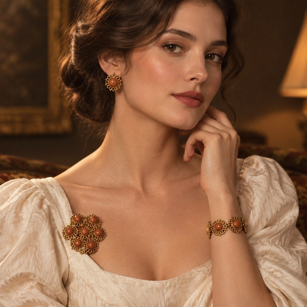 The Victorian Romance – Sarah Coventry Parure Vintage “Eyre”