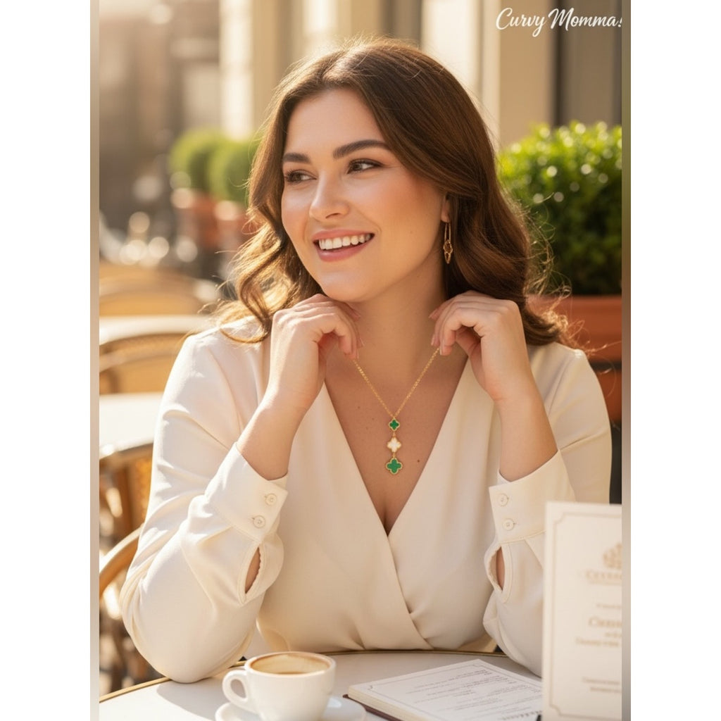 Stainless steel Enamel Necklace