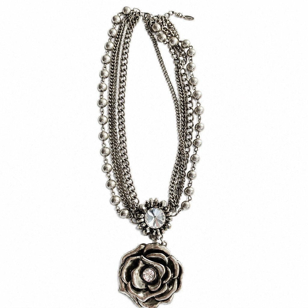 Lia Sophia "Shibuya" Multi-Strand Rose Statement Necklace ✨