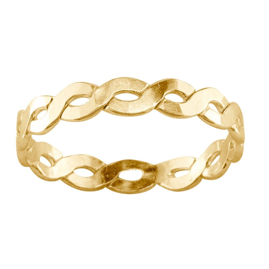 Gold Tone Link Band