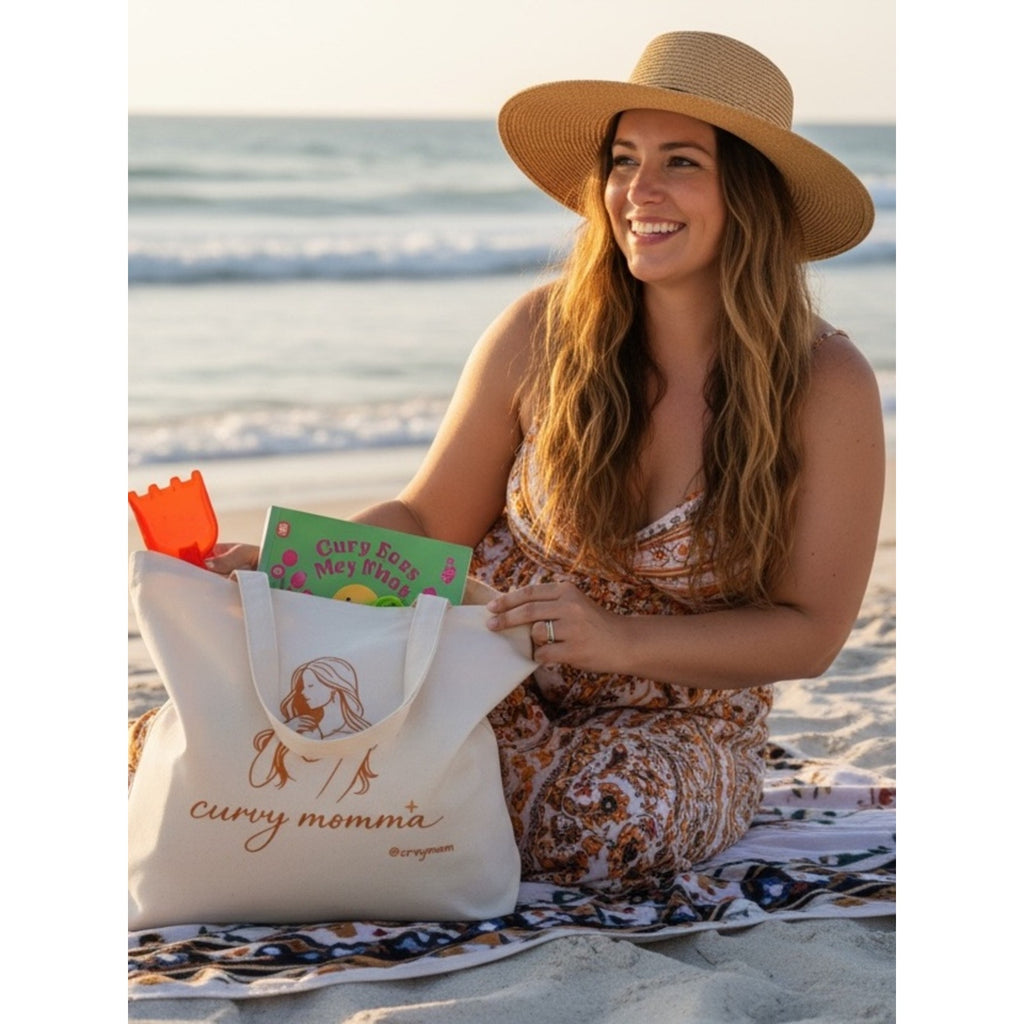 ✨ HANDCRAFTED ONE OF A KIND Carry Confidence. Carry Style. ✨Meet the Curvy Momma Tote 🤎