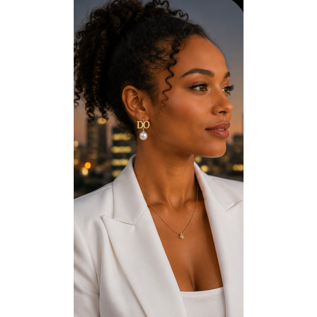 Dainty Pearl Drop Earrings