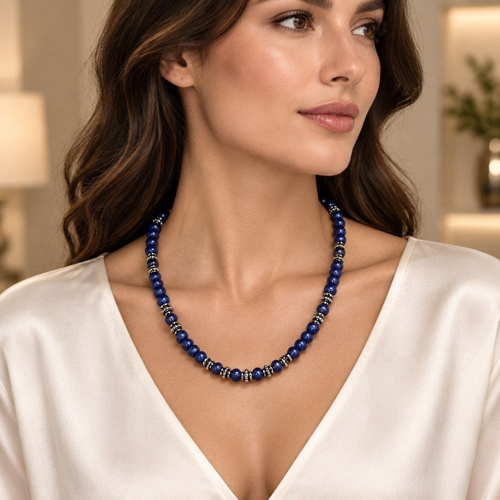 Vintage Lapis Luxury Choker
