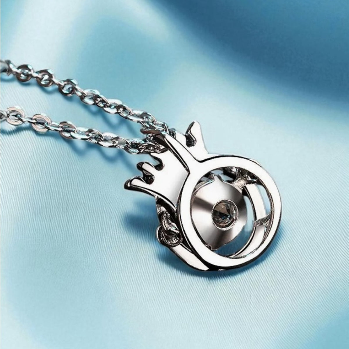 925 Silver 1k Moissanite Necklace