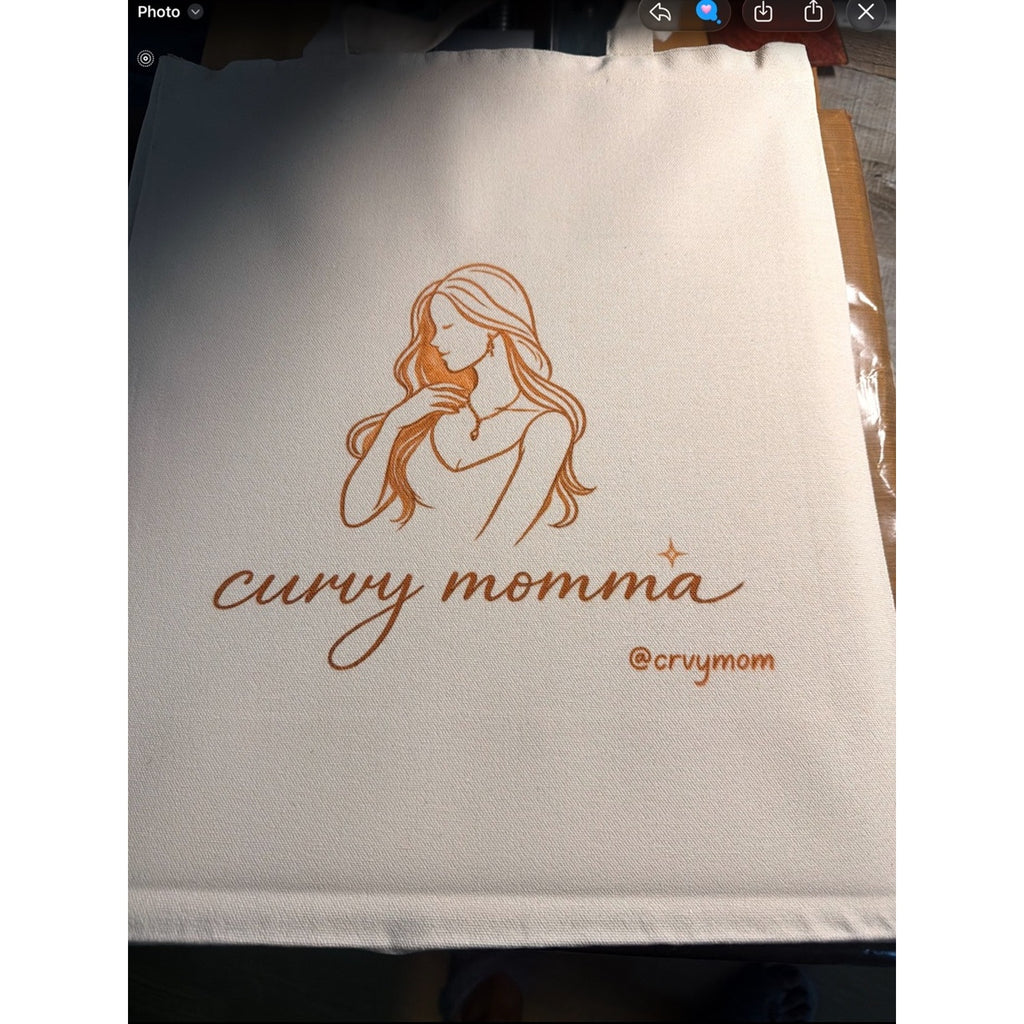 ✨ HANDCRAFTED ONE OF A KIND Carry Confidence. Carry Style. ✨Meet the Curvy Momma Tote 🤎