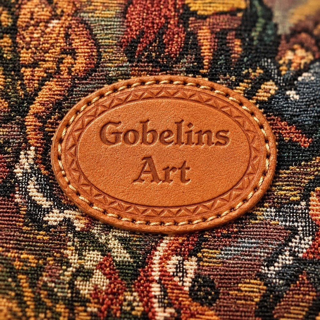 The Heritage Collection: Vintage French Gobelins Art Woven Tapestry Satchel