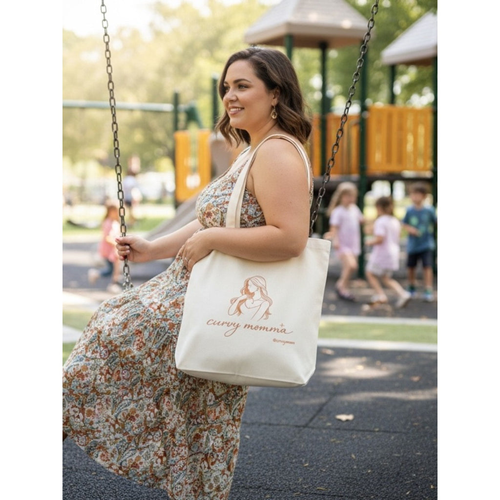 ✨ HANDCRAFTED ONE OF A KIND Carry Confidence. Carry Style. ✨Meet the Curvy Momma Tote 🤎