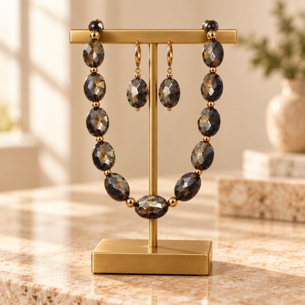 Vintage Black and Gold Beaded Curated Set