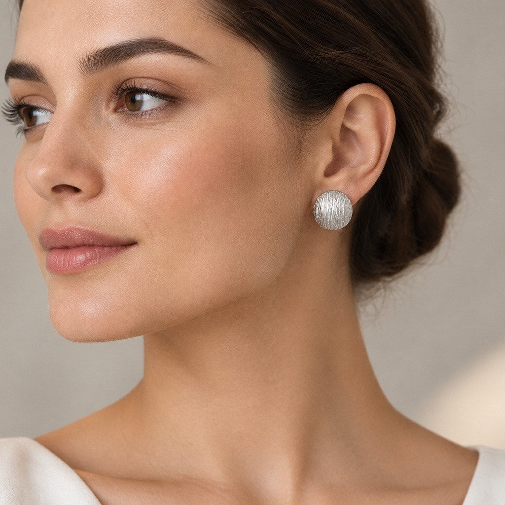 1970s Monet Round Studs