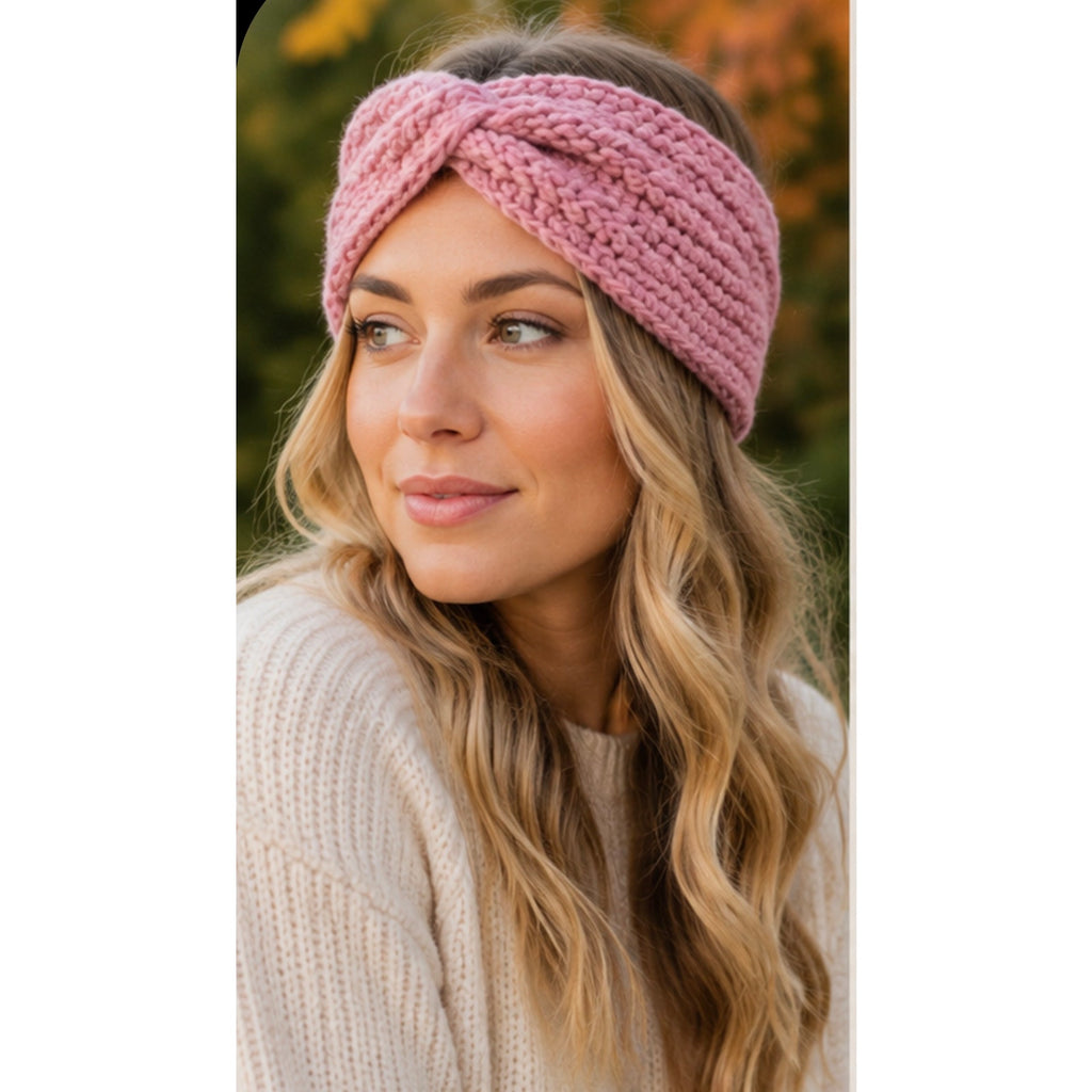 Cozy Winter Crotcheted Headband